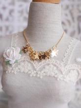 BJD Silver/Gold Stars Necklace For SD/MSD/YSD Jointed Doll