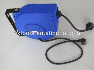 retractable spring automatic cable reel