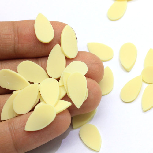 New Charm Teardrop Shaped Polymer Clay Slice For  Body Parts Accessories Nail Art or Scrapbook Decoration