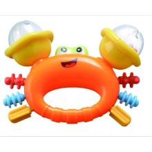 Jucarie educativa pentru copii Bell Crab Crab Rattle