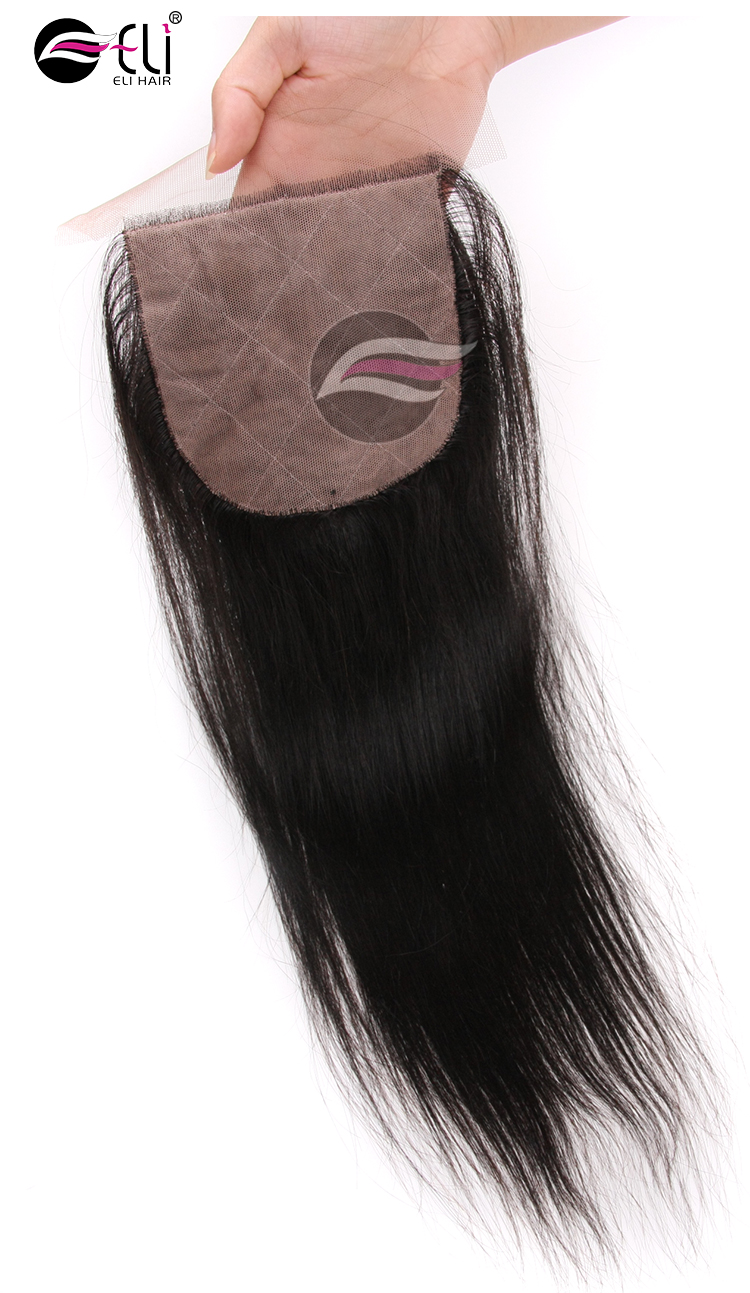 Factory Wholesale 100% Unprocessed Malaysian Straight Hair Weave Bundles With Closure Straight Human Hair with Closure