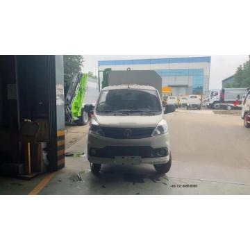 Fototon desperdício de alimentos reciclagem de caminhão de transporte de lixo