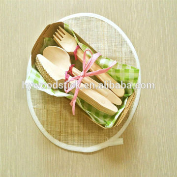 Chinese Manufacture Wooden Disposable Dinnerware