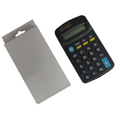 8 digits button cell calculator