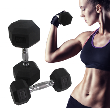 Hot Selling Cast Iron Hex Dumbbells for Home Gym Fitness Equipment