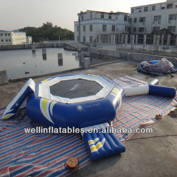 2014 summer inflatable water trampoline combo games