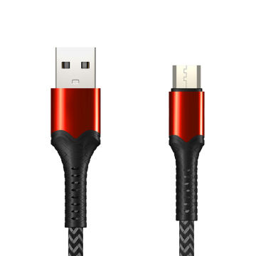 Aluminum Alloy Micro-USB Data Sync Cable