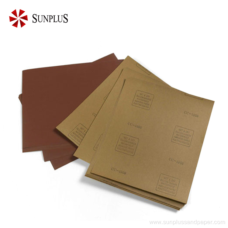 P1500 P2000 Grit Wateproof Sandpaper