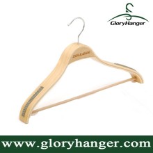 Wooden Coat Laminated Hanger With Anti-Slip Shoulder