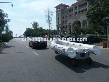 2016 year DIY inflatable boat RIB boat with trailer