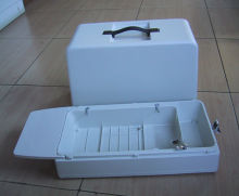 JA fashion domestic industrial box stitch sewing machine plastic box
