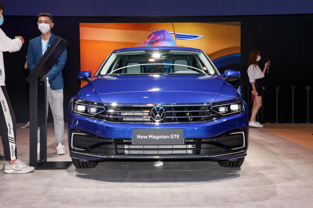 VW Magotan Phev 1.4t Phev 63km Plug in Hybrid Midsize Sedan Made in China 5 Wheels Adults Cars