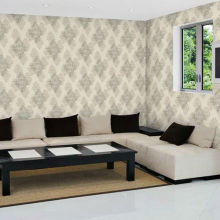 big flower pvc wallpaper