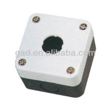 CNGAD 1 hole plastic GB2 series white switch station(electric control box,switch control box) (GB2-B01)