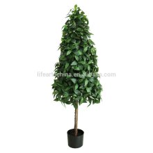 2016 new artificial tree 120cm bay tree in tower shape