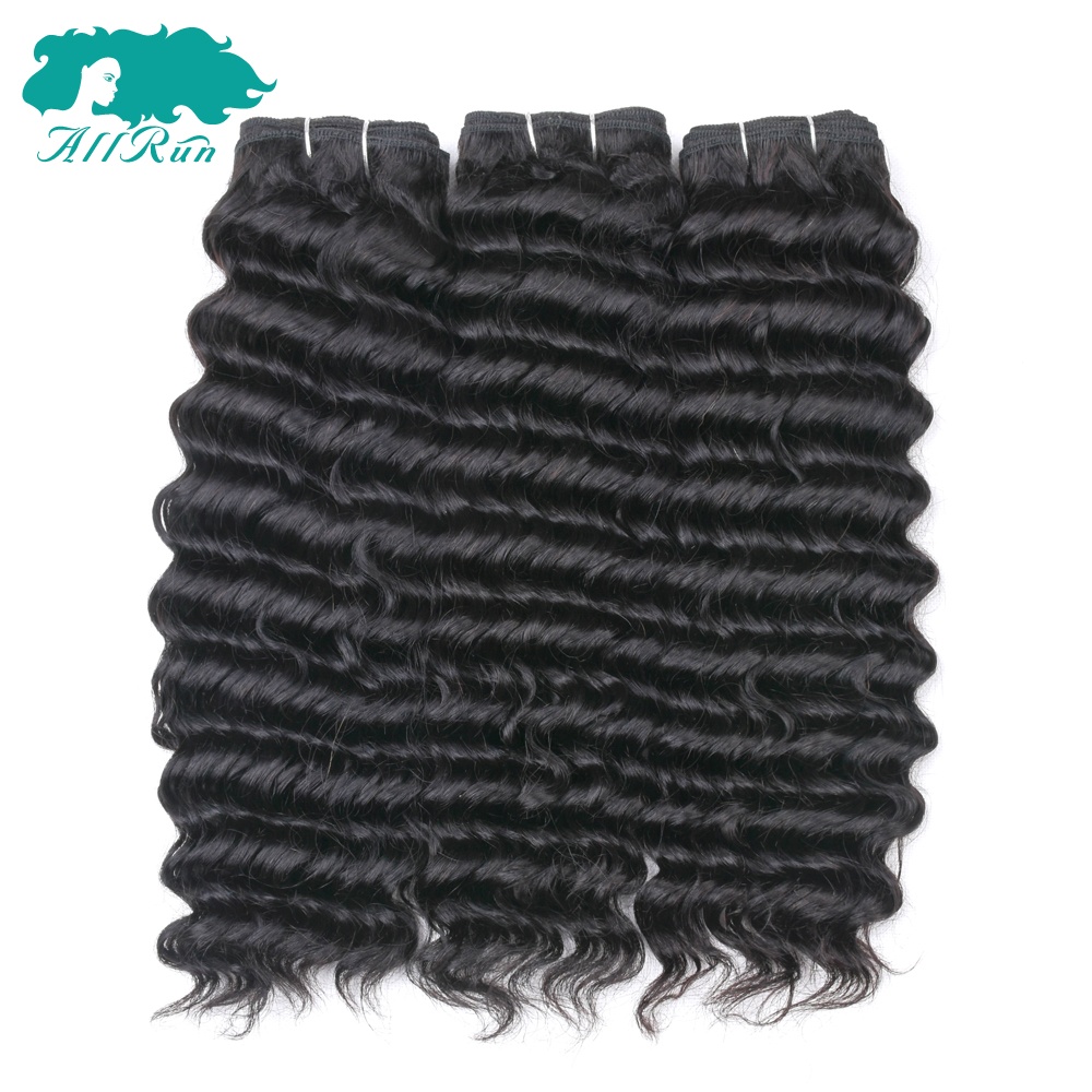 cheap 4*4 quality virgin peruvian human deep wave hair bundles
