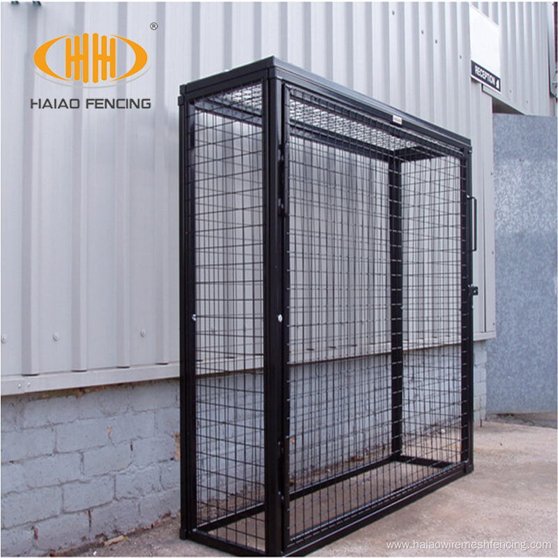 high security storage wire mesh cage