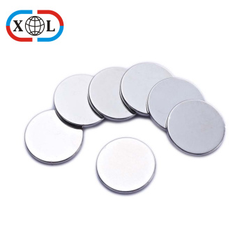 Rare Earth Permanent Neodymium Magnet Round Ni Coating