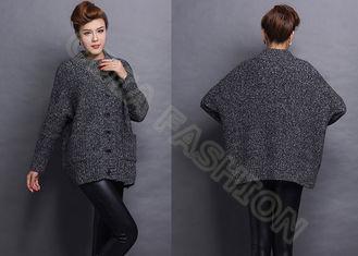 2014 New Cardigan Ladies Crew Neck Sweaters with Pockets An