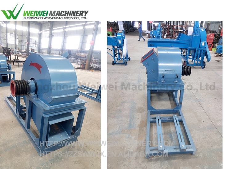 Weiwei capacity 3t wood chipper log wood shredder machine