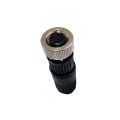 3 Pole 32V Straight M8 Female Connector