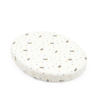 Round high end crib mattress for small size cribs