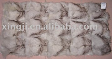 Wholesale blue fox back paw plate blue fox scraps plate