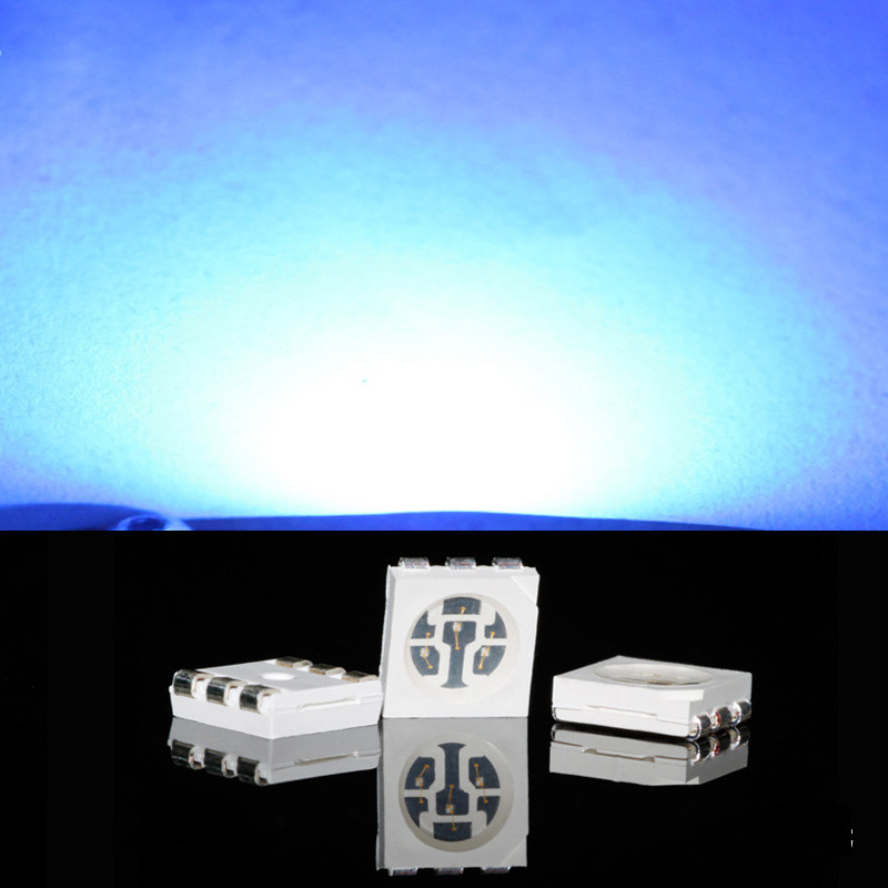 5050 أزرق smd led 5050 Blue smd led