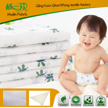 100% cotton material checks printed baby napkin