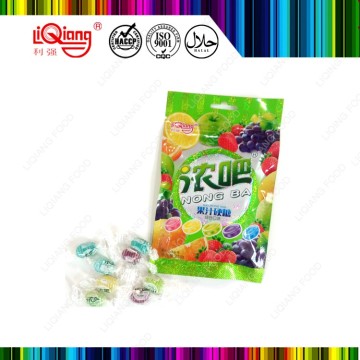 Halal assorted mini fruit flavor hard candy