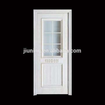 Good Quality Composite Wood Door New Design glass