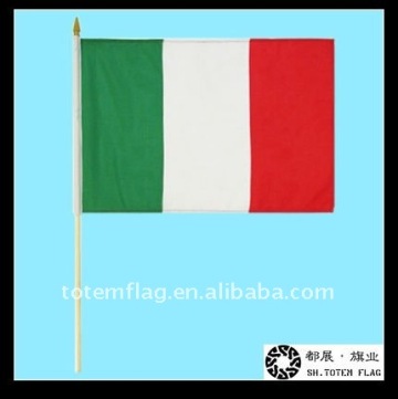 Italy Hand Flag