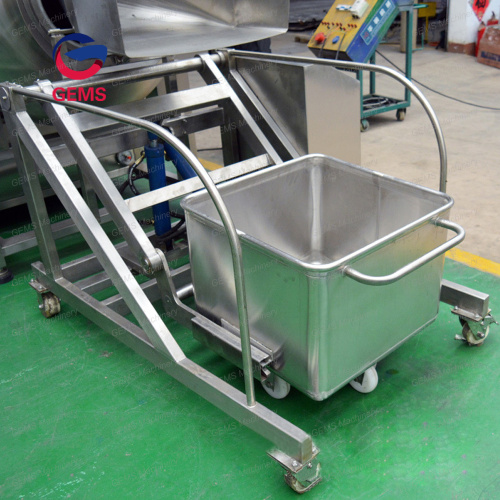 Daging Cart Feeding Elevator Daging Loader Daging Trolley