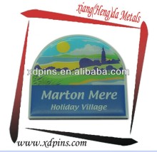 custom promotion cheap metal souvenir fridge magnet