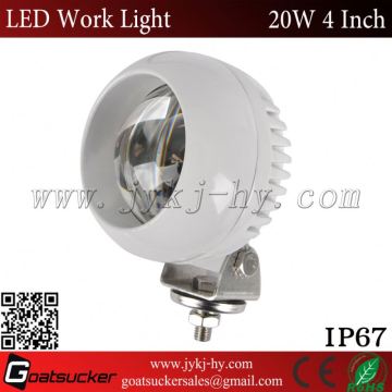 12v/24v 4" 20w LED work light Auto parts motor headlight truck,tractor work light