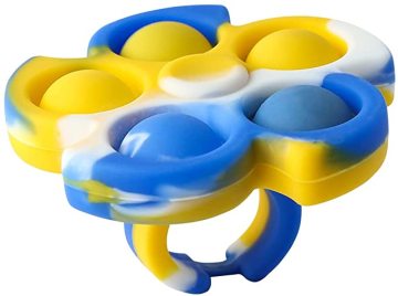 Custom New Pop Spinner Fidget Ring