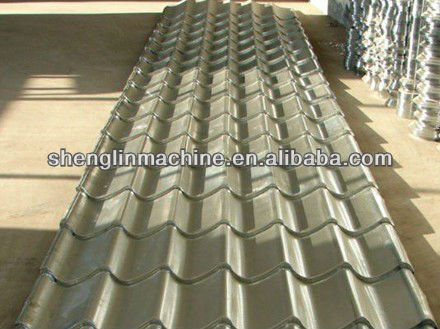 840 Glazed Roof wall sheet Tile Roll Forming making Machine