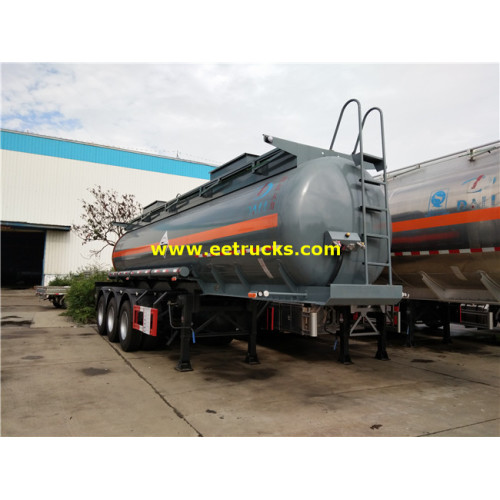 18000L Tri-axle Dilute Sulfuric Acid vận chuyển Trailers