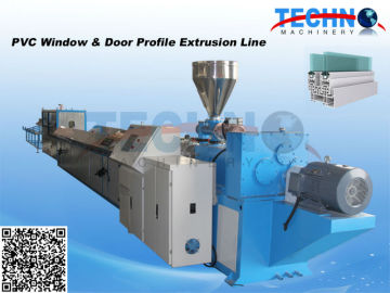 PVC Window & Door Profile Extruding Machinery