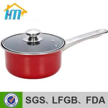 cooking 16cm carbon steel saucepan/milk pan