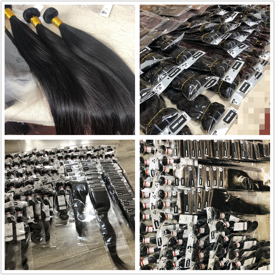 Grade 10A Mink Brazilian Hair Unprocessed Virgin,100% Brazilian Virgin Human Hair Bundles,Double Drawn Raw Cuticle Aligned Hair