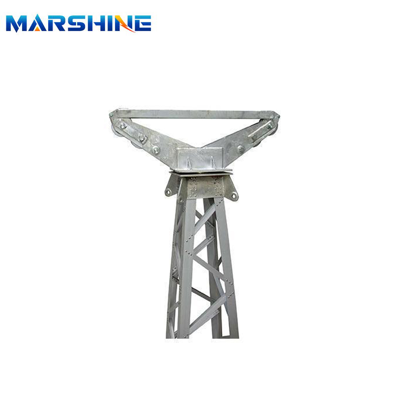 Transmission Line Construction Aluminum Gin Pole