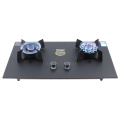 Double Burners 2 Burner Table Flip Gas Comple