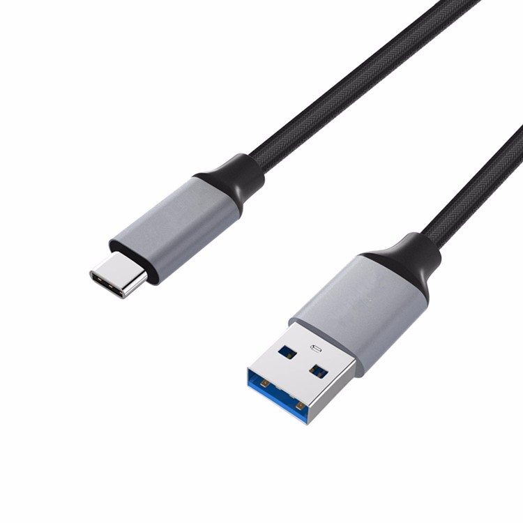 Durable nylon charging usb 3.0 type-c cable