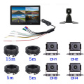 4CH Waterproof HD In Vehicle Monitoring System