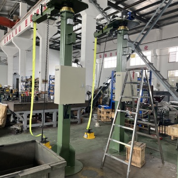 JINGU Bridge Type Slab Metal Plate Vacuum Lifter Loading Machine