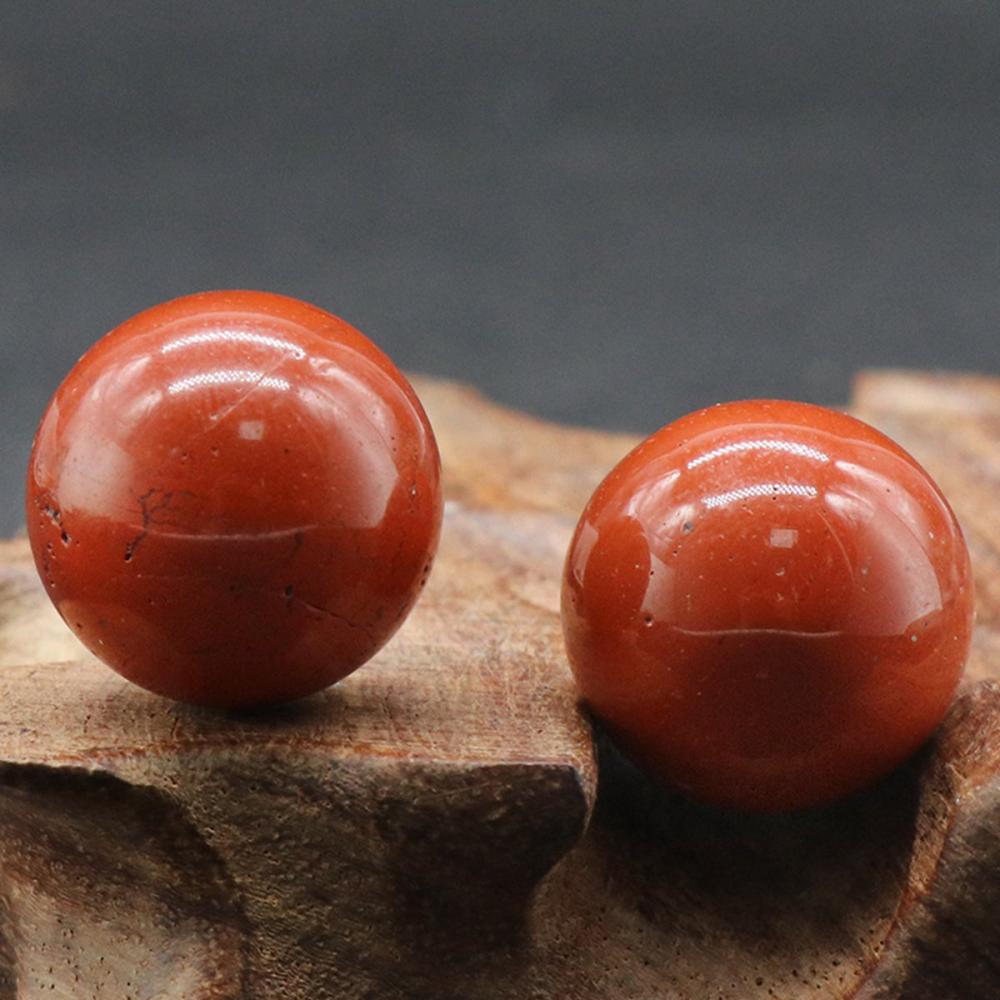 18 mm Red Jasper Chakra Sphere Stress Relief Home Decoration