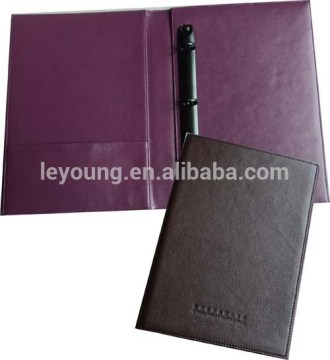 Custom Leather Cover Hotel Service Guide Directory