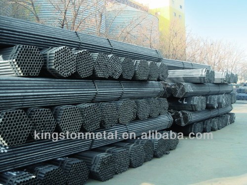 ERW Round Black astm a53 grade b erw steel pipe