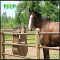 Livestock panels horse fence